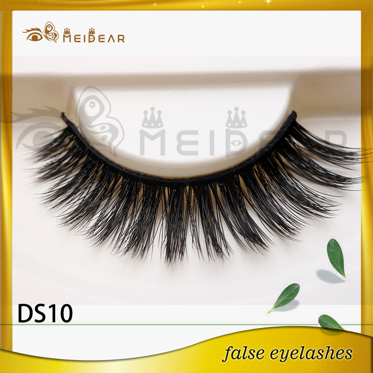 Siberian 3D silk  lashes with custom package 